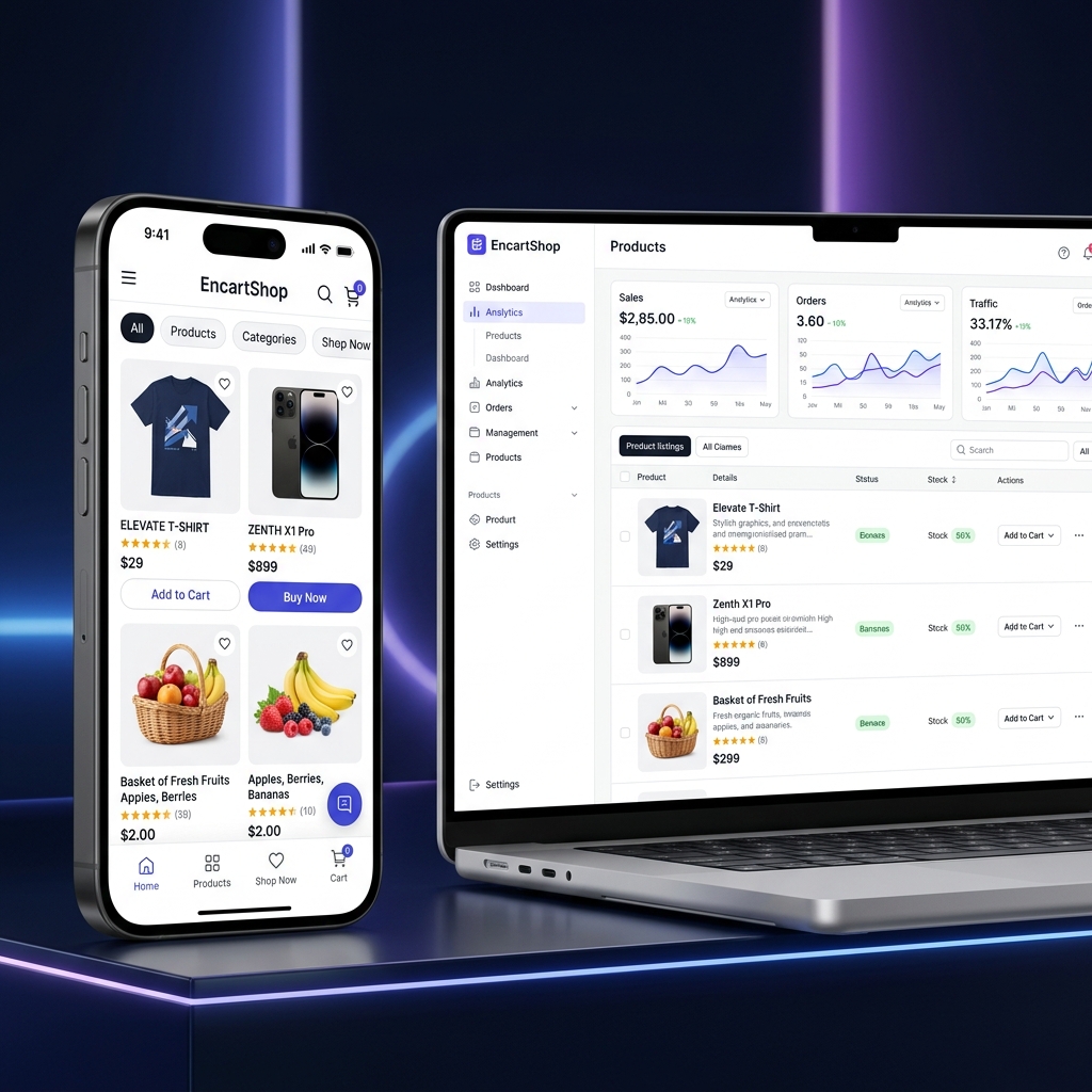 EncartShop Multi-device Mockup